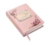 Un minuto con Dios para mujeres: diario devocional y oración 2026 - Escritura, reflexión y gratitud con versículos de la Biblia, regalos cristianos para mujeres, tapa dura rosa
