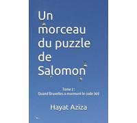 Un morceau du puzzle de Salomon: Tome 2 : Quand Bruxelles a murmuré le code 369