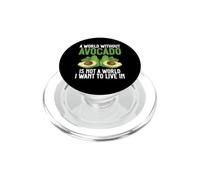 Un Mundo sin Aguacate no es un Mundo en el Que quiera Vivir PopSockets PopGrip para MagSafe