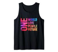 Un Mundo, un Amor, un Pueblo, un Futuro Camiseta sin Mangas