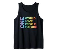 Un Mundo, un Amor, un Pueblo, un Futuro Camiseta sin Mangas