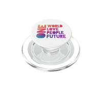 Un Mundo, un Amor, un Pueblo, un Futuro PopSockets PopGrip para MagSafe