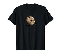 Un neandertal Peludo Divertido con un Club de Madera Camiseta gráfica económica, Hombre, Negro, M