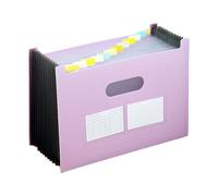 Un organizador de documentos de 4 capas, acordeones, archivos, clasificador, organizador de archivos, bolsa de almacenamiento de documentos