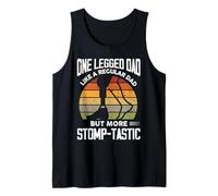 Un papá de piernas como un papá normal pero más Stomp-Tastic Camiseta sin Mangas