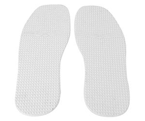 Un par de Almohadillas Antideslizantes para la Parte Inferior de los Zapatos, Pegatinas Autoadhesivas de Goma de Primera Calidad, Antideslizantes, Protectores de Suela (WHITE)