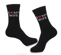 Un Par de Calcetines Súper Adorables "", Tu Amor en Tus Pies, Añade a Tus Outfits Diarios, Adecuados para Hombres y Mujeres como Regalo para Tu Esposo, Calcetines de Pareja, Calcetines "