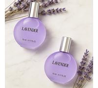 Un par de frascos de 50 ml de perfume lujoso de iris y lavanda, los géneros - una Eau de Toilette con boquilla de pulverización de aluminio. para de San Valentín, Navidad, celebraciones de