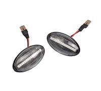 Un par de intermitentes laterales secuenciales LED con efecto de funcionamiento para Mini Cooper R50 R52 R53 2002 - 2008.