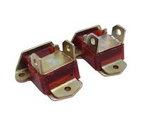 Un par de soportes de motor de poliuretano para motor de motor rojo compatible para motor Chevy pequeño y grande SBC BBC 350