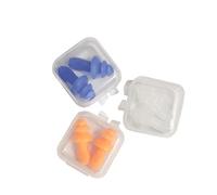 Un par de tapones para los oídos de silicona para estudio muy práctico y popular