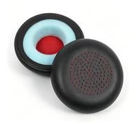 Un Par | Repuesto Almohadillas con Espuma y Funda para Plantronics Voyager Focus B825/1&2 UC Voyager 4210/4220, Poly BlackWire 5200/C5200/5210/C5210/C5220/7225, Backbeat Sense