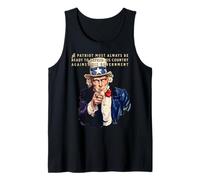 Un Patriota Debe Estar Siempre Listo para Defender a su país EE.UU Camiseta sin Mangas