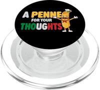 Un Penne para Tus Pensamientos Divertidos Amantes de la Pasta Italiana Italia PopSockets PopGrip para MagSafe