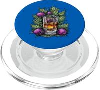 Un pequeño dram para el bardo de Escocia con cardo PopSockets PopGrip para MagSafe