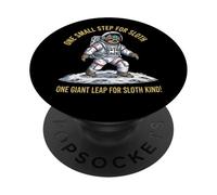 Un pequeño Paso para el Perezoso Un Salto Gigante para la Clase del Perezoso PopSockets PopGrip Adhesivo