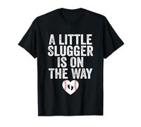 Un pequeño toletero está en camino Béisbol Embarazo Camiseta