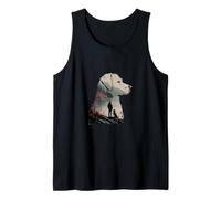 Un Perro Lleno de un Moody Paisaje norteamericano Camiseta sin Mangas