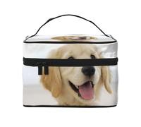 Un Perro Perdiguero de Oro, Bolsa de Maquillaje Bolsa de cosméticos Bolsa de artículos de tocador de Viaje portátil Estuche para lápices Bolsa de artículos de tocador