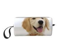 Un Perro Perdiguero de Oro, Bolsa de Maquillaje Bolsa de cosméticos Bolsa de artículos de tocador de Viaje portátil Bolsa de Maquillaje