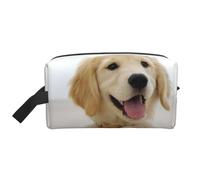 Un Perro Perdiguero de Oro, Bolsa de Maquillaje Bolsa de cosméticos Bolsa de artículos de tocador de Viaje portátil Organizador de Bolsa de Maquillaje