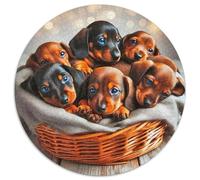 Un Perro Vivo Rompecabezas 1000 Piezas Impresionante Perro de Mascota Lindo Desafíos Extra Divertidos Juegos Familiares Regalo Creativo Relajación Decoración Hogar 1000pcs (67.5x67.5cm)