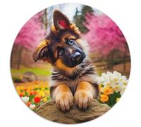Un Perro Vivo Rompecabezas 1000 Piezas para Adultos Perro de Mascota Lindo Desafíos Extra Divertidos Juegos Familiares Regalos Originales Decoración Hogar 1000pcs (67.5x67.5cm)
