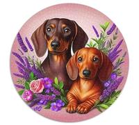 Un Perro Vivo Rompecabezas 1000 Piezas para Adultos Perro de Mascota Lindo Educativo Desafío Juguetes Juegos Desafiantes Regalo Creativo Relajación Decoración Hogar 1000pcs (67.5x67.5cm)