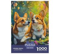 Un Perro Vivo Rompecabezas 1000 Piezas para Adultos Perro de Mascota Lindo Educativo Desafío Juguetes Juegos Desafiantes Regalo Creativo Relajación Decoración Hogar 70x50cm/1000pcs