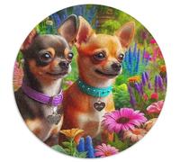 Un Perro Vivo Rompecabezas 1000 Piezas para Adultos Perro de Mascota Lindo Educativo Desafío Juguetes Juegos Familiares Regalos Originales Decoración Hogar 1000pcs (67.5x67.5cm)