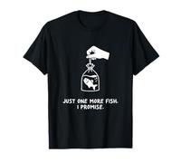 Un pez más Prometo Pesca de Pescador Camiseta