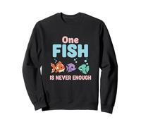 Un pez Nunca es Suficiente para los Padres de Peces de Mascotas Sudadera