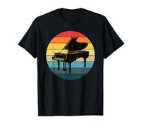 Un Piano Retro Instrumento Musical Vintage Piano Camiseta