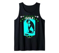 UN PINGUINO GOLFING - ANIMALES DE GOLF DIVERTIDOS Camiseta sin Mangas