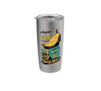 Un plátano tiene 105 calorías de whisky es 80 elegir sabiamente Vaso térmico de acero inoxidable de doble pared