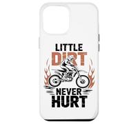Un Poco De Suciedad Nunca Hace Daño Motociclista Aficionado Carcasa para iPhone 12 Pro MAX