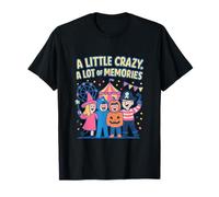 Un Poco Loco Un montón de Recuerdos Arte de Carnaval Camiseta