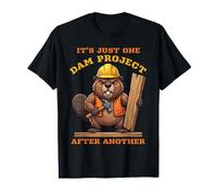Un Proyecto de Presa después de Otro Juego de Palabras de Castor Camiseta