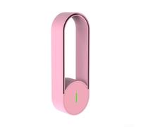 Un purificador de iones negativos imprescindible, compacto, eficiente y silenciosamente limpia tus espacios interiores (rosa)