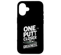 Un Putt más Cerca de Greatness Golf Carcasa para iPhone 16