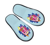 Un Rabbit Que Transportaba Zanahorias Fue Lanzado Al Espacio Pantuflas De Casa Antideslizantes Pantuflas De Invierno Cómodo Zapatillas De Estar Para Hombre Otoño Interior L