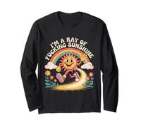 Un Rayo de puto Sol Divertido Adulto Sarcasmo Manga Larga