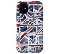 Un Reciclaje Abstracto Juguetón Woke de La Union Jack 2 Carcasa para iPhone 11