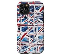 Un Reciclaje Abstracto Juguetón Woke de La Union Jack 2 Carcasa para iPhone 11 Pro