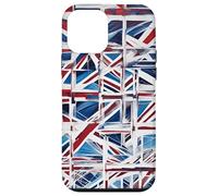 Un Reciclaje Abstracto Juguetón Woke de La Union Jack 2 Carcasa para iPhone 12 Mini