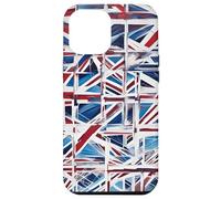 Un Reciclaje Abstracto Juguetón Woke de La Union Jack 2 Carcasa para iPhone 12 Pro MAX