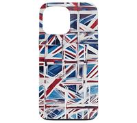 Un Reciclaje Abstracto Juguetón Woke de La Union Jack 2 Carcasa para iPhone 13 Pro MAX