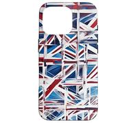 Un Reciclaje Abstracto Juguetón Woke de La Union Jack 2 Carcasa para iPhone 16 Pro
