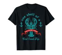 Un Recuerdo de Vacaciones de Langosta de Viaje a la Costa Este Camiseta