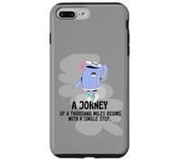 Un refrán Genial Un Viaje de mil Millas Carcasa para iPhone 7 Plus/8 Plus